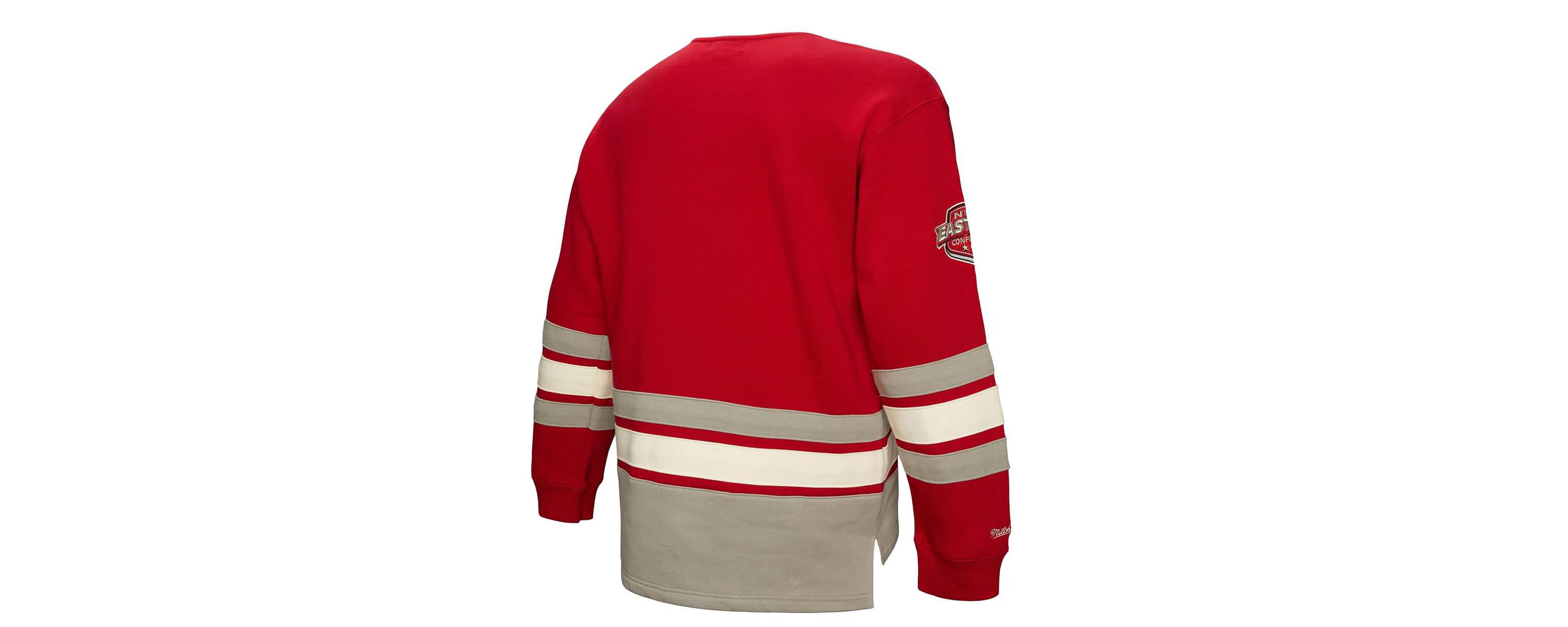 NHL Detroit Wings Lace-Up Pullover Sweatshirt