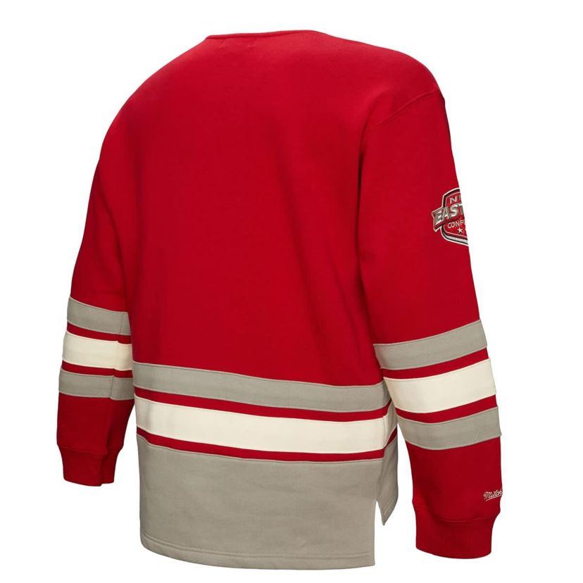 NHL Detroit Wings Lace-Up Pullover Sweatshirt