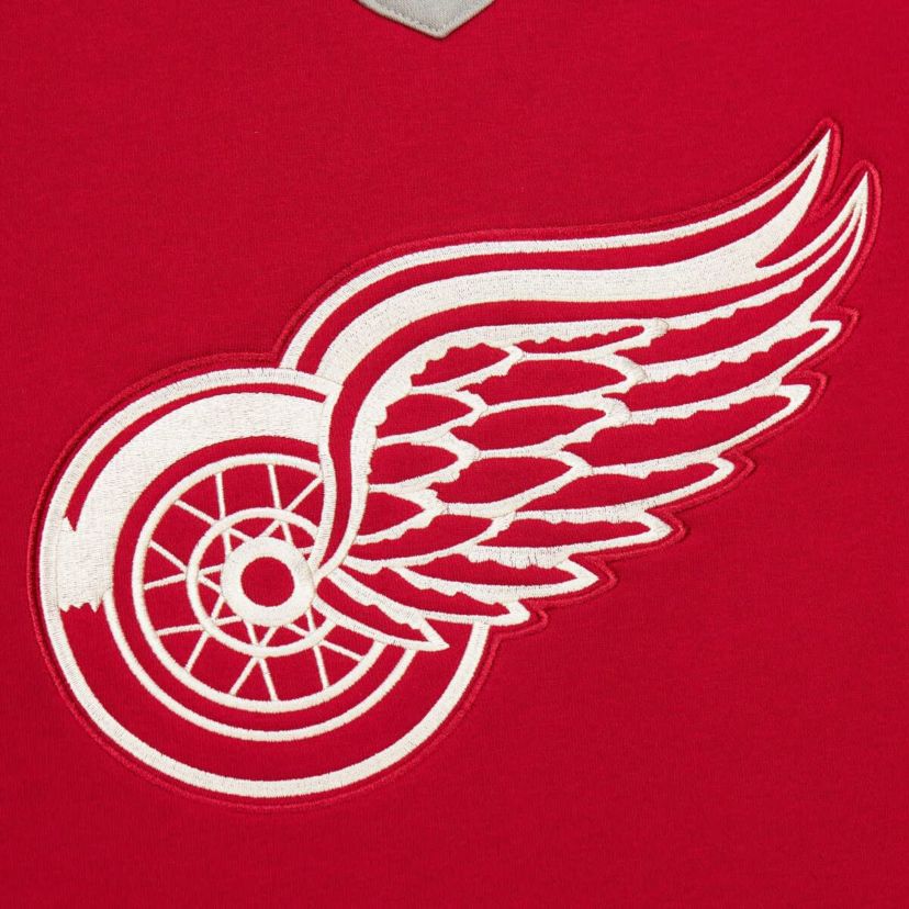 NHL Detroit Wings Lace-Up Pullover Sweatshirt