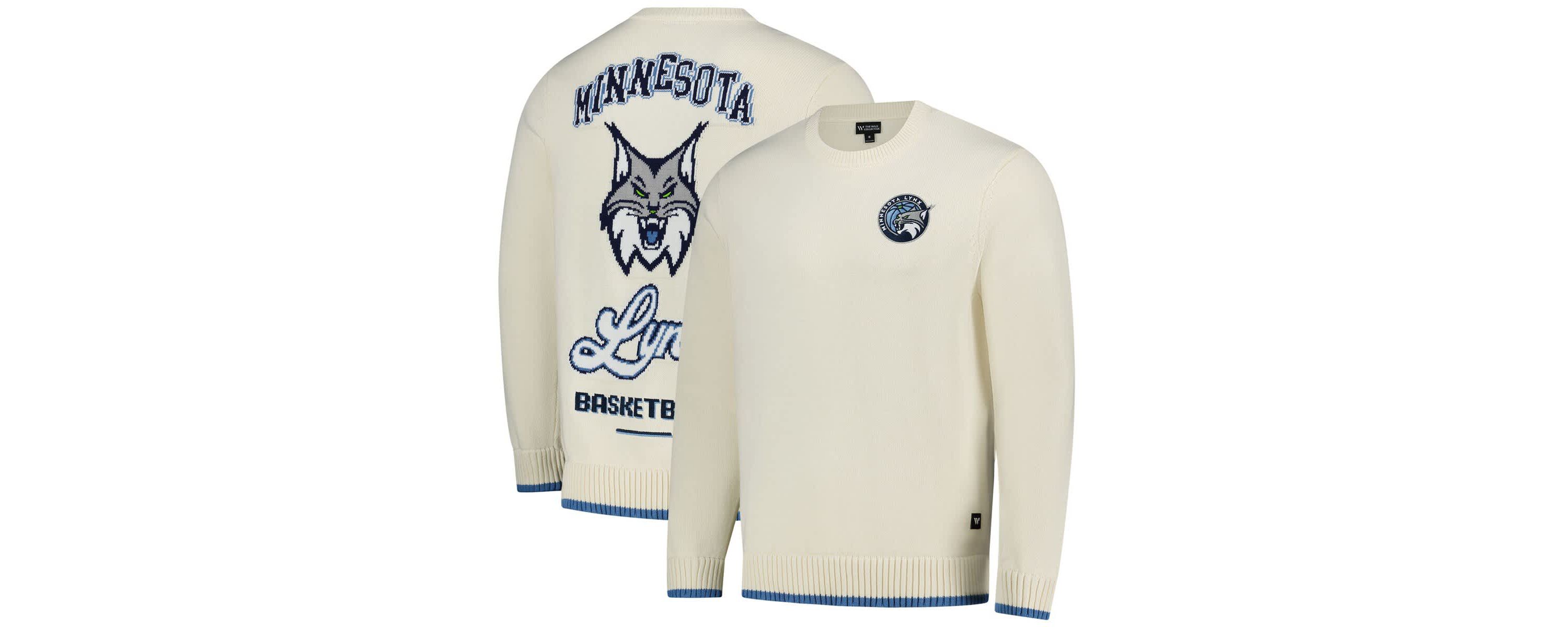 WNBA Unisex Minnesota Lynx Jacquard Pullover Sweater
