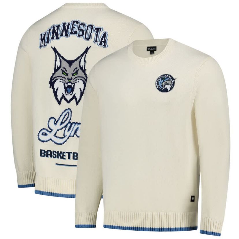WNBA Unisex Minnesota Lynx Jacquard Pullover Sweater