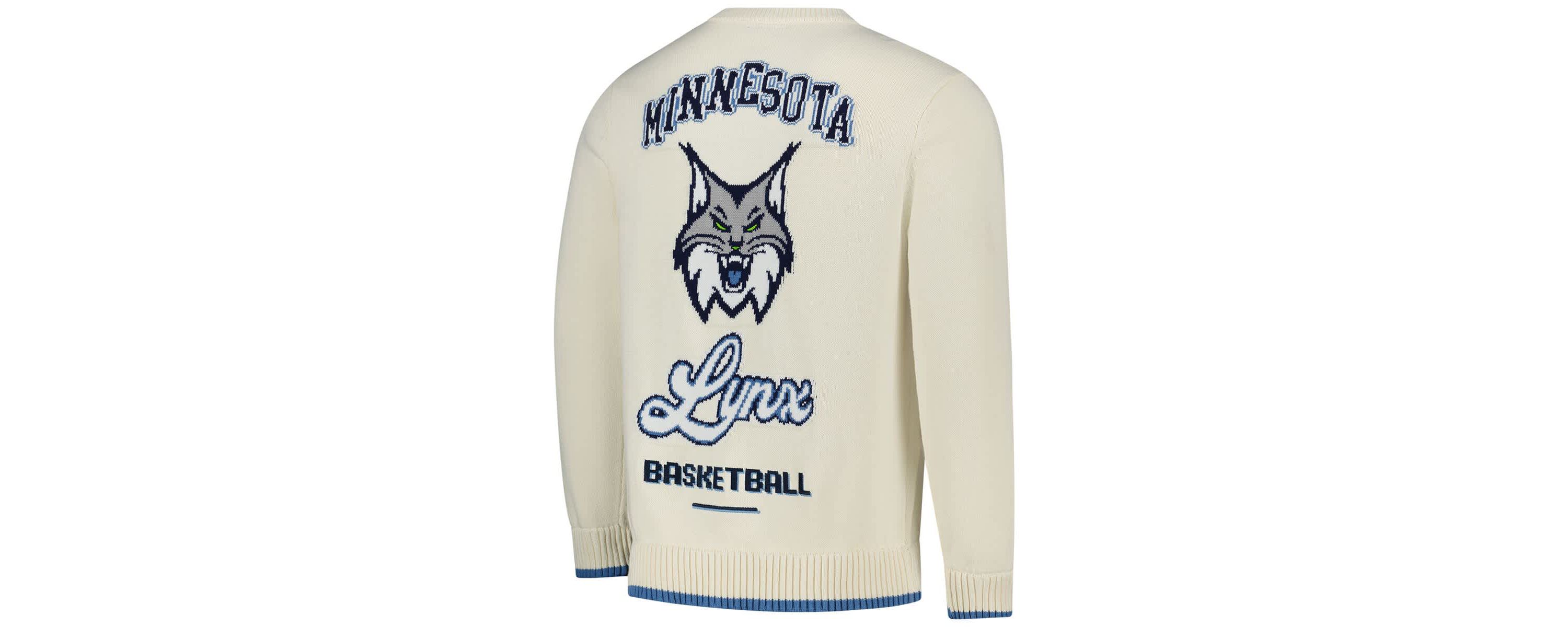 WNBA Unisex Minnesota Lynx Jacquard Pullover Sweater