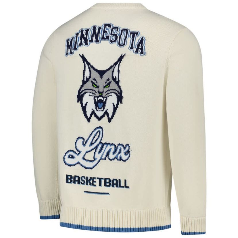 WNBA Unisex Minnesota Lynx Jacquard Pullover Sweater