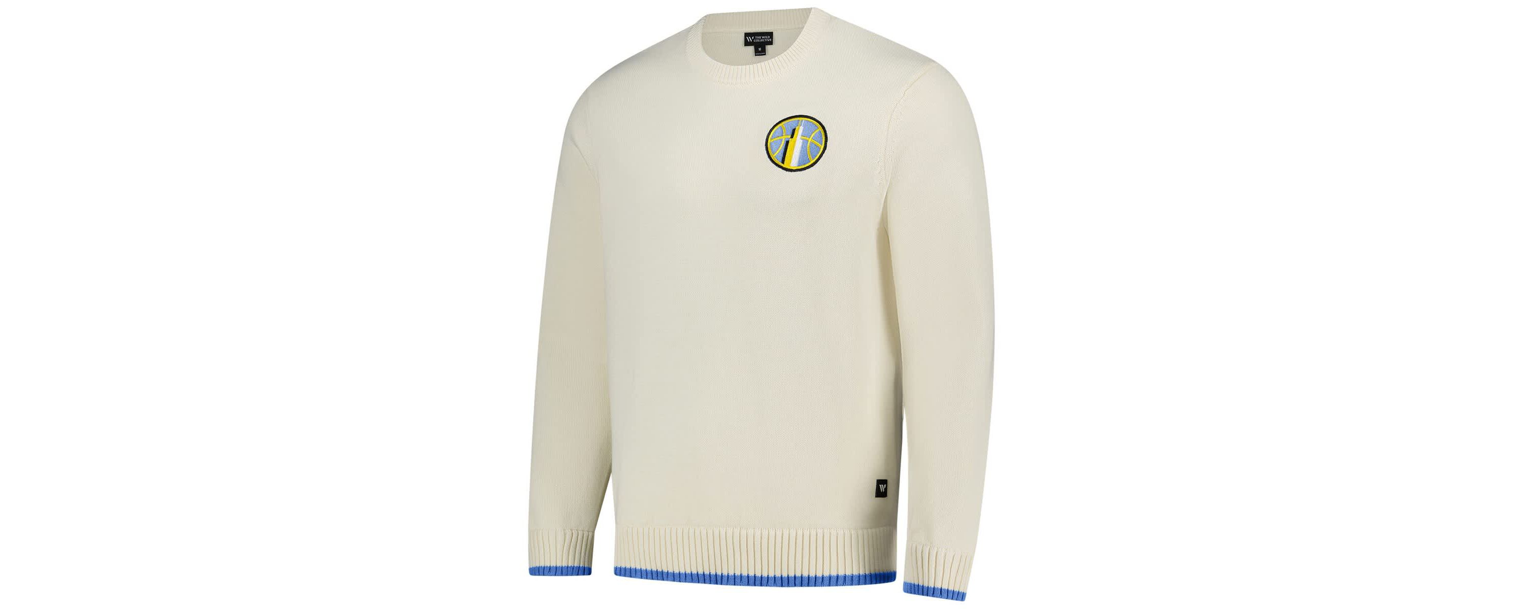 WNBA Unisex Chicago Sky Jacquard Pullover Sweater