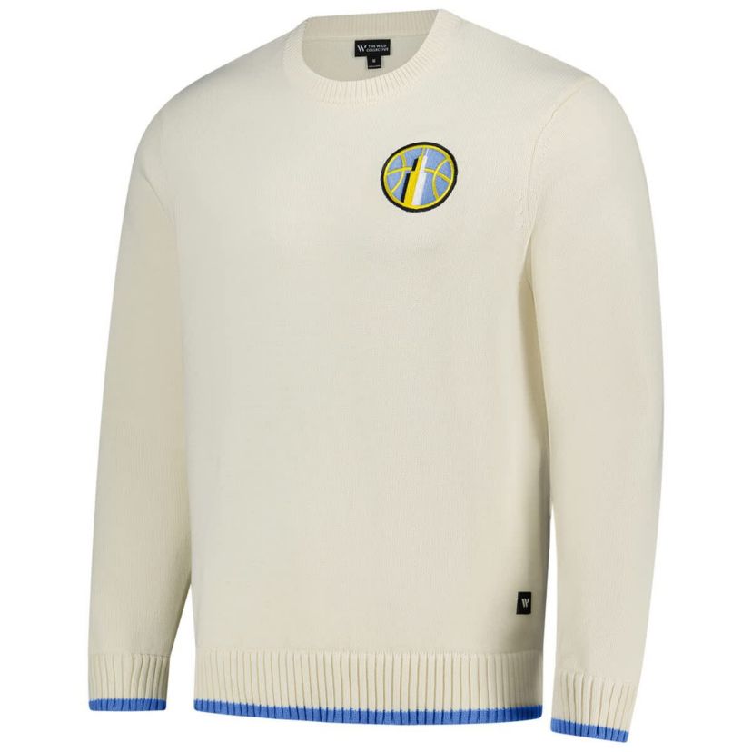 WNBA Unisex Chicago Sky Jacquard Pullover Sweater