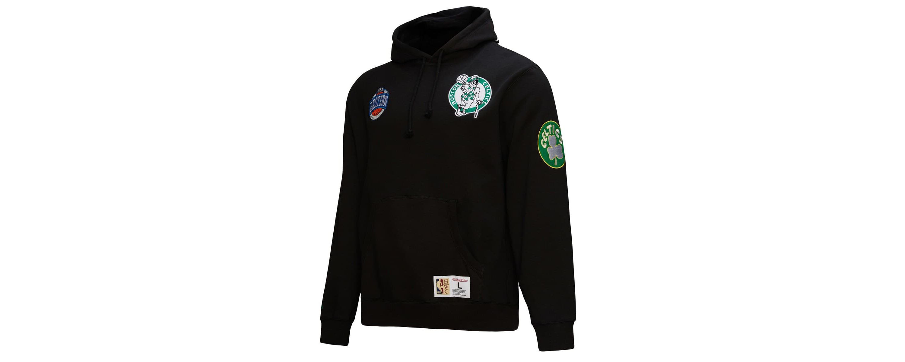 NBA Boston Celtics Hardwood Classics Blackout Collection Pullover Hoodie