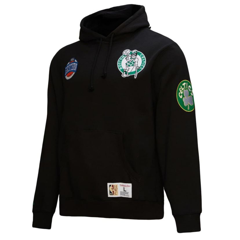 NBA Boston Celtics Hardwood Classics Blackout Collection Pullover Hoodie
