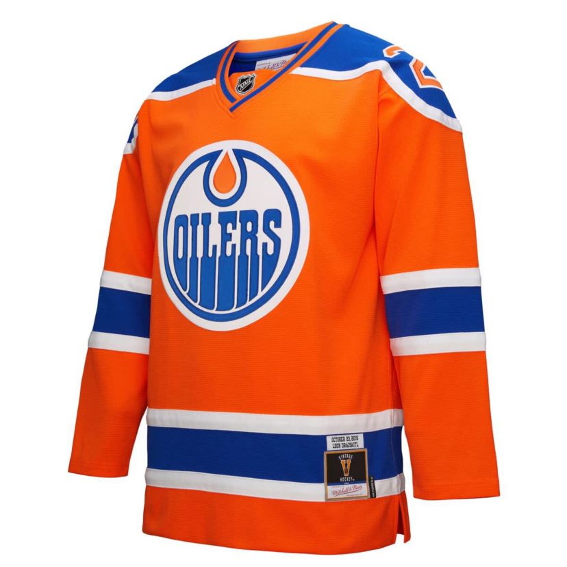 NHL Leon Draisaitl Edmonton Oilers Power Play Jersey