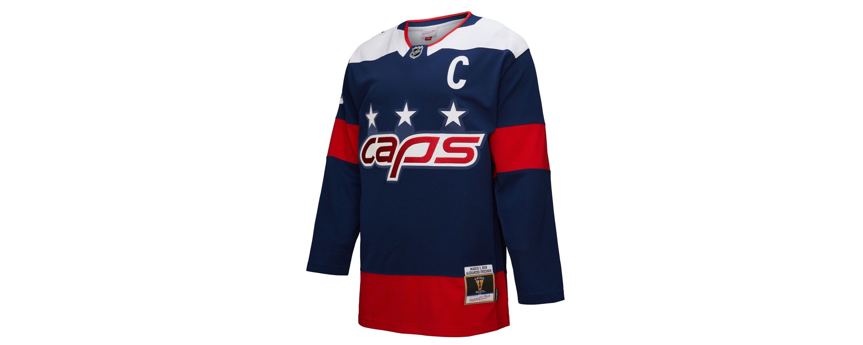 NHL Alexander Ovechkin Washington Capitals Power Play Jersey
