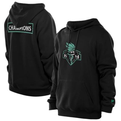 New Era Men's WNBA New York Liberty s Premium Pullover Hoodie, Black, Medium