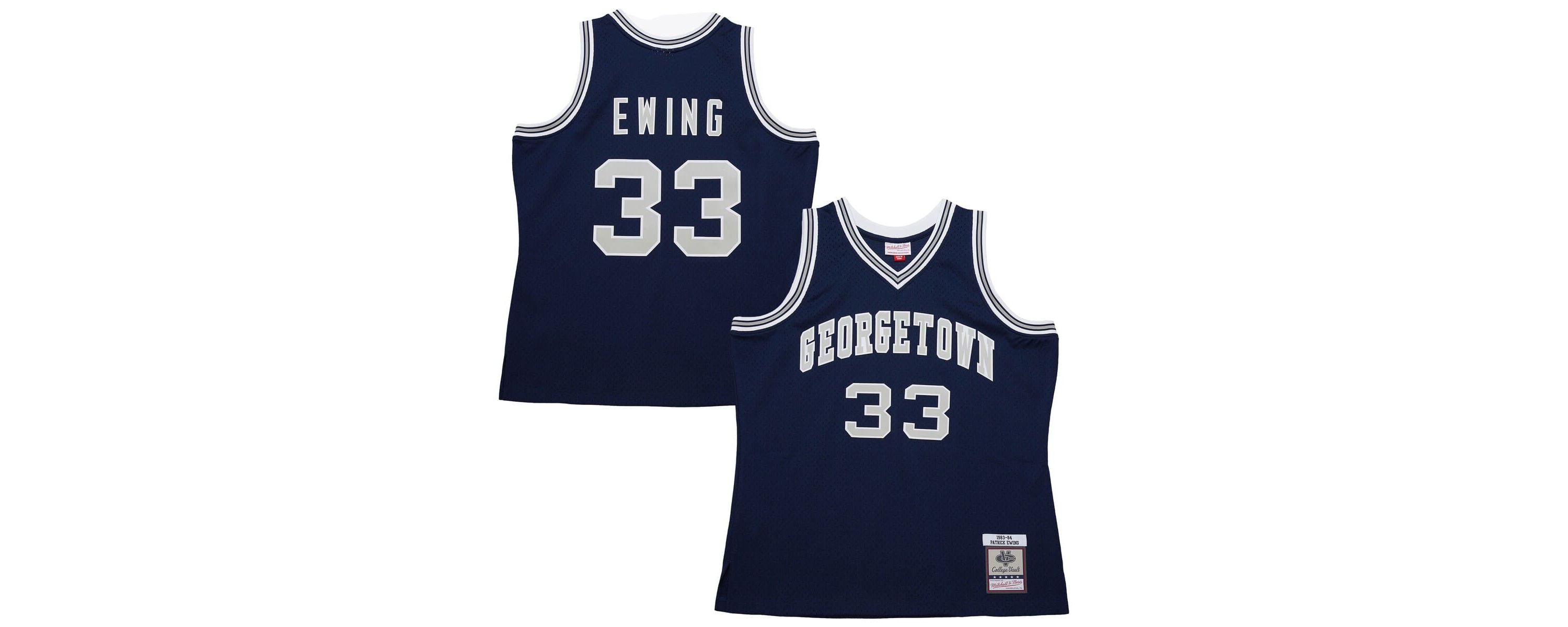 NCAA Patrick Ewing Georgetown Hoyas 1983/84 Jersey