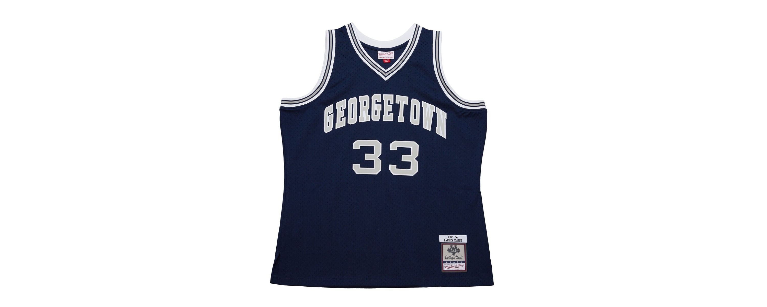 NCAA Patrick Ewing Georgetown Hoyas 1983/84 Jersey