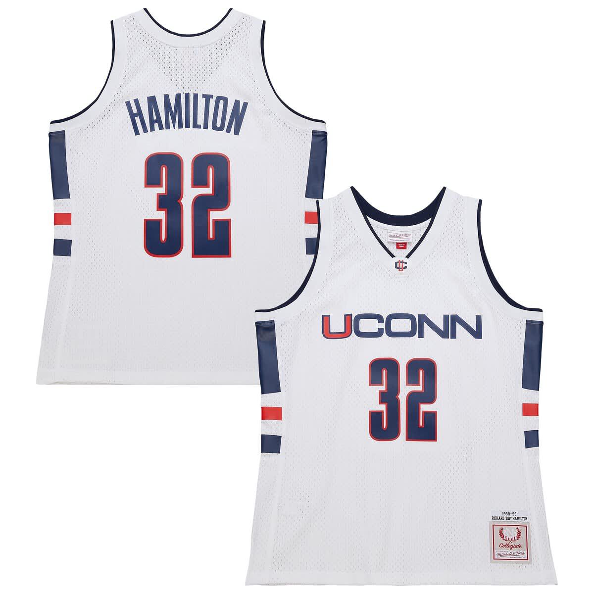 Connecticut Huskies NCAA Richard Hamilton UConn Huskies 1998/99 Jersey