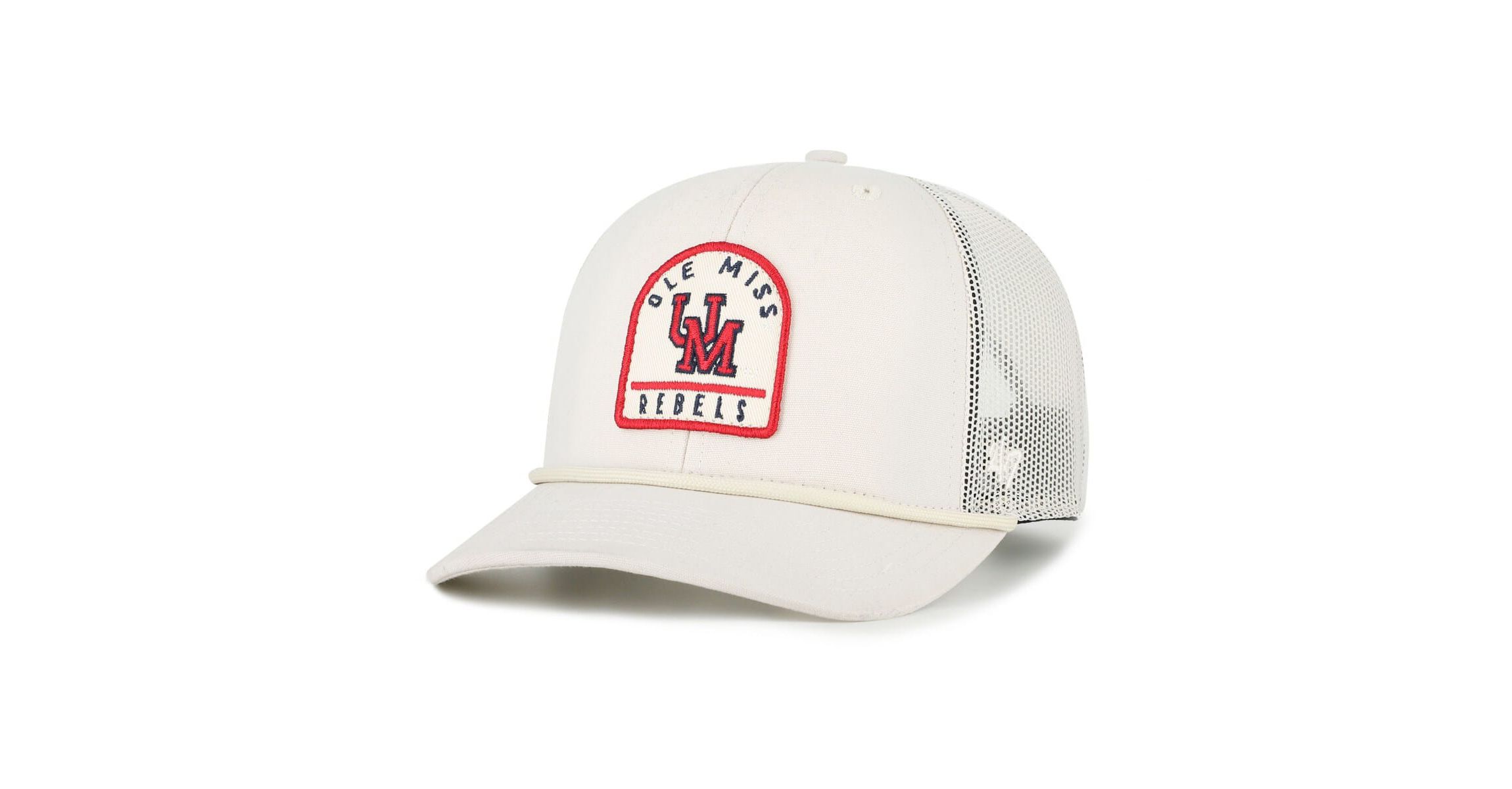 NCAA Unisex Ole Miss Rebels Core & Inline Gravestone Adjustable Trucker Hat
