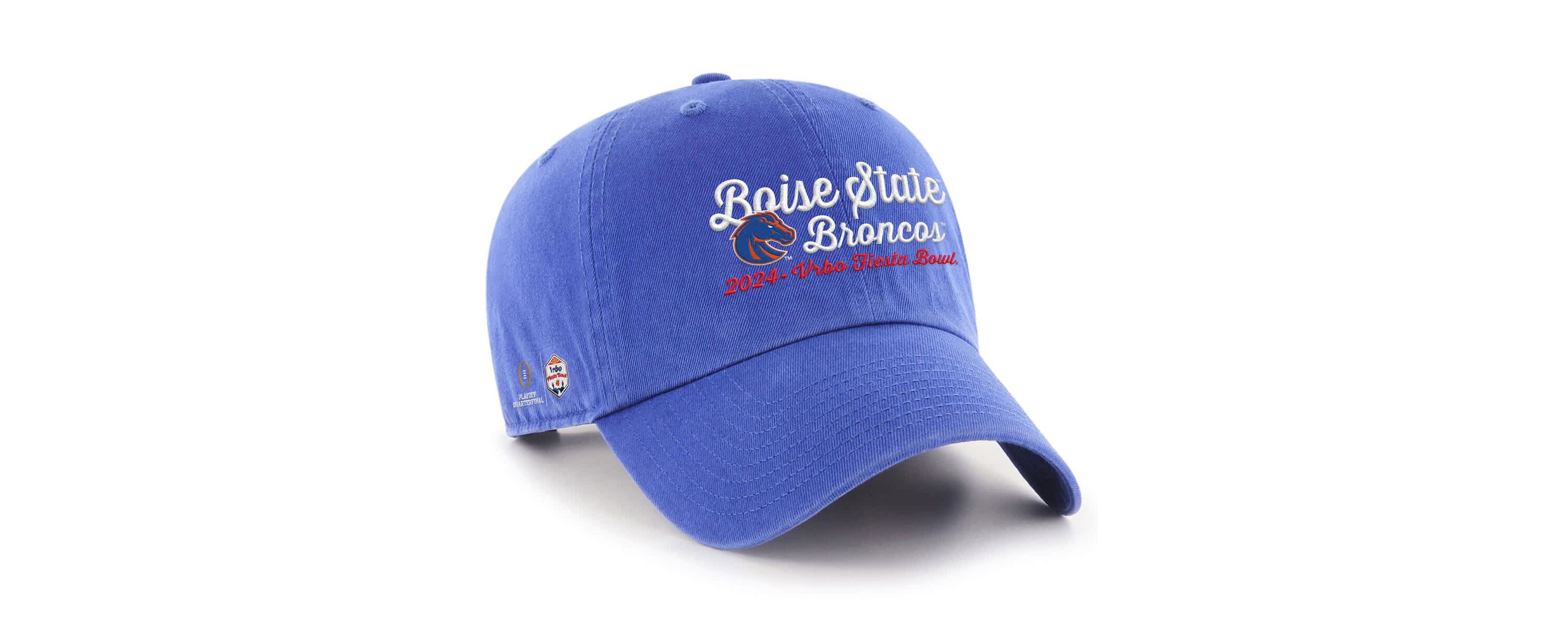 NCAA Boise State Broncos NCAA Football Playoff 2024 Fiesta Bowl Clean Up Adjustable Hat