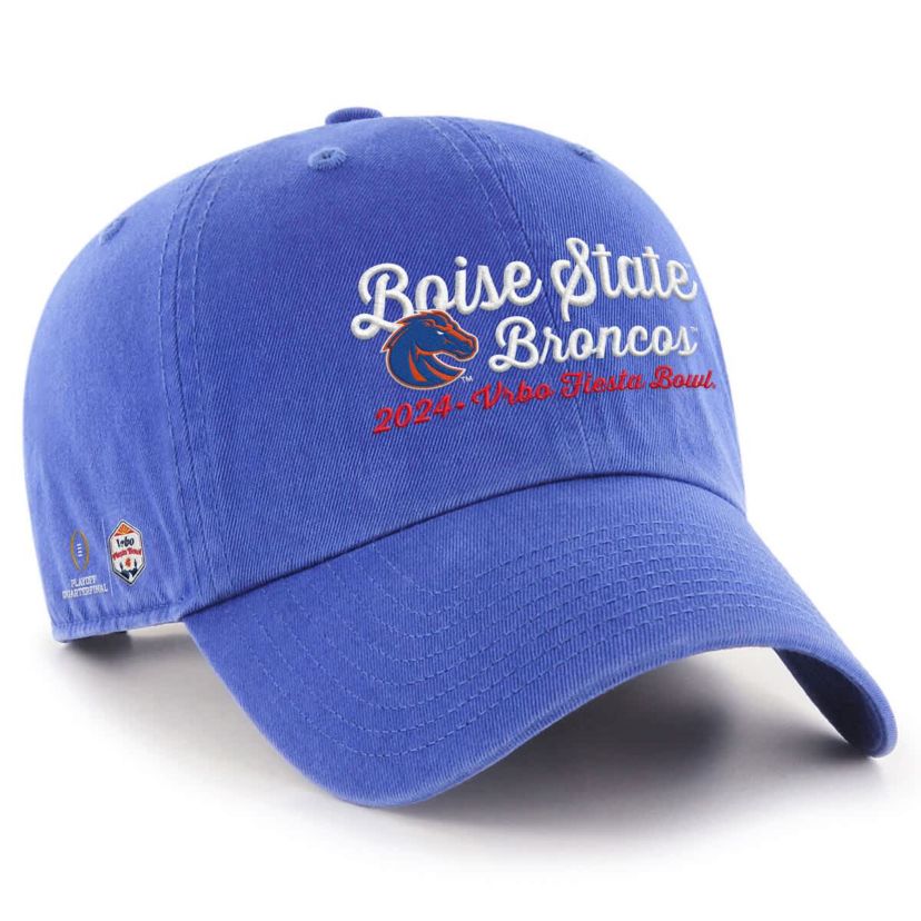 NCAA Boise State Broncos NCAA Football Playoff 2024 Fiesta Bowl Clean Up Adjustable Hat