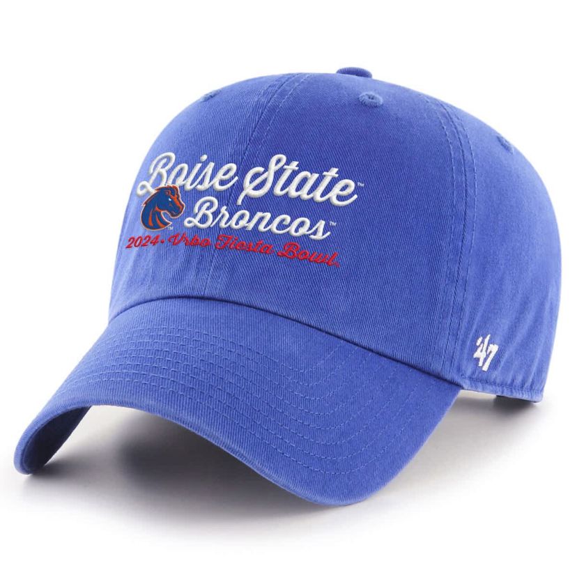 NCAA Boise State Broncos NCAA Football Playoff 2024 Fiesta Bowl Clean Up Adjustable Hat