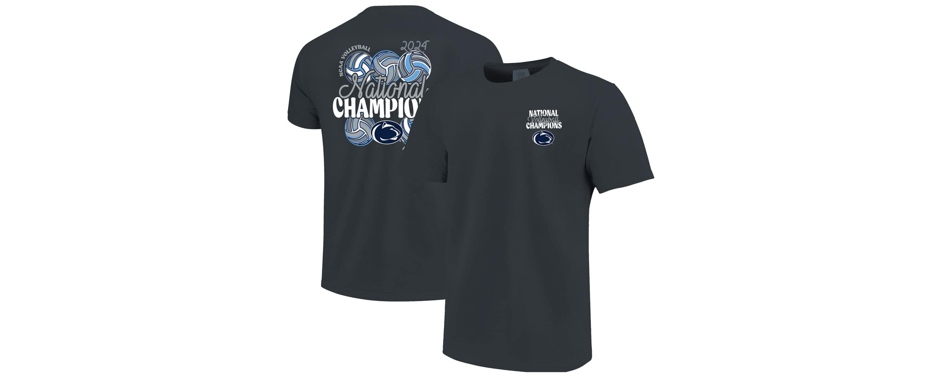 NCAA Penn State Nittany Lions 2024 NCAA Volleyball National s Stacked T-Shirt