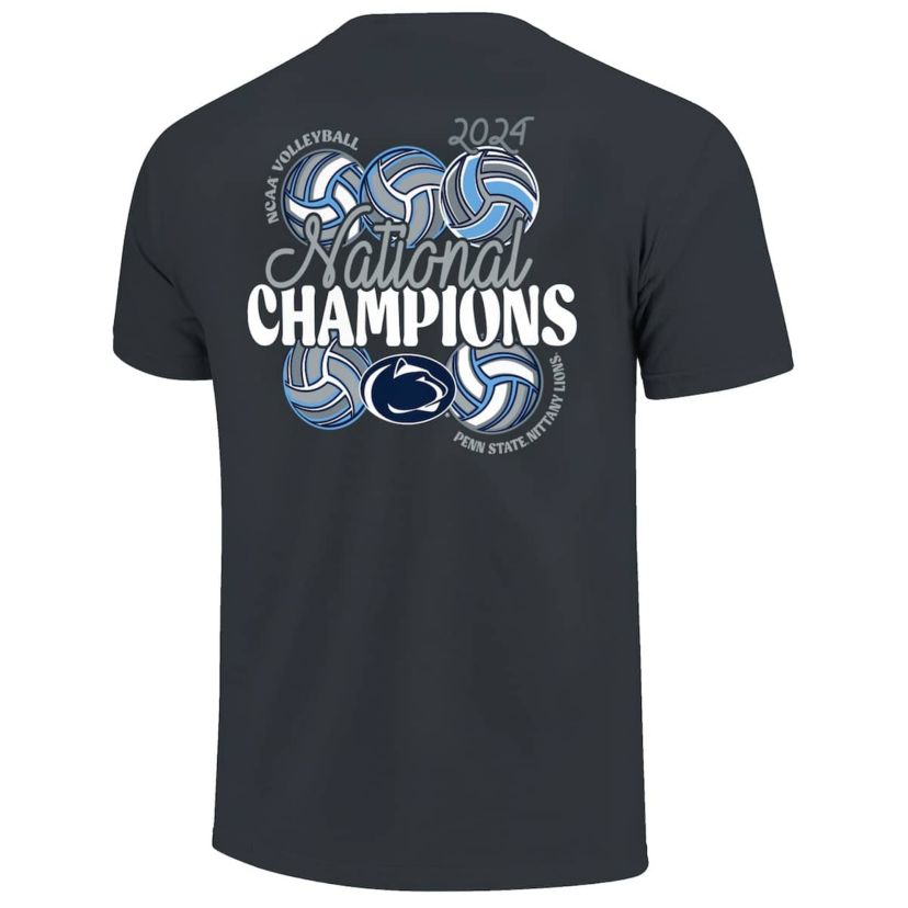 NCAA Penn State Nittany Lions 2024 NCAA Volleyball National s Stacked T-Shirt