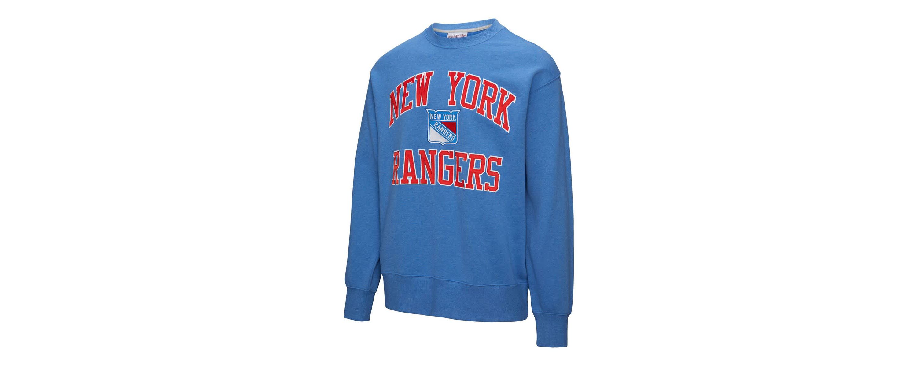 NHL New York Rangers Playoff Win Fleece Pullover Sweatshirt