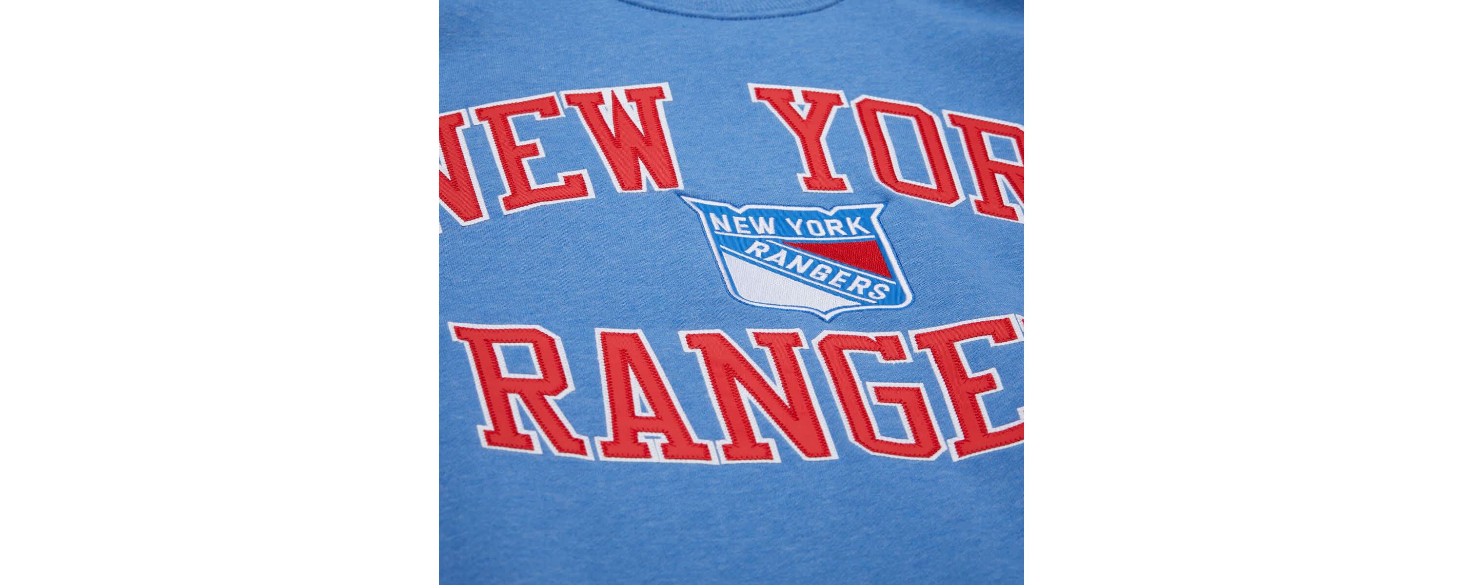 NHL New York Rangers Playoff Win Fleece Pullover Sweatshirt