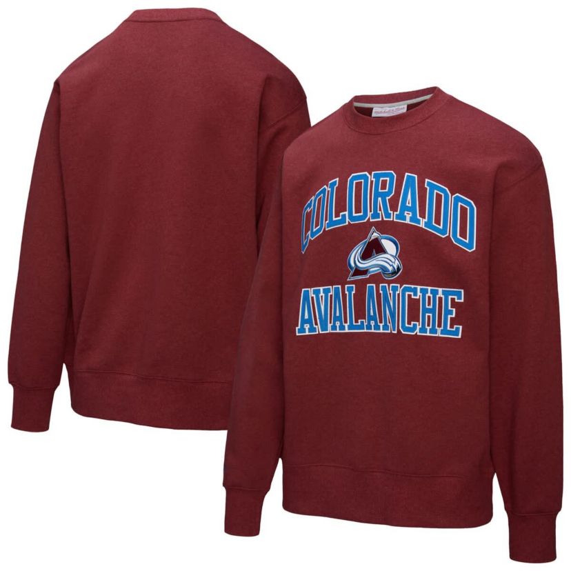 NHL Colorado Avalanche Playoff Win Fleece Pullover Sweatshirt