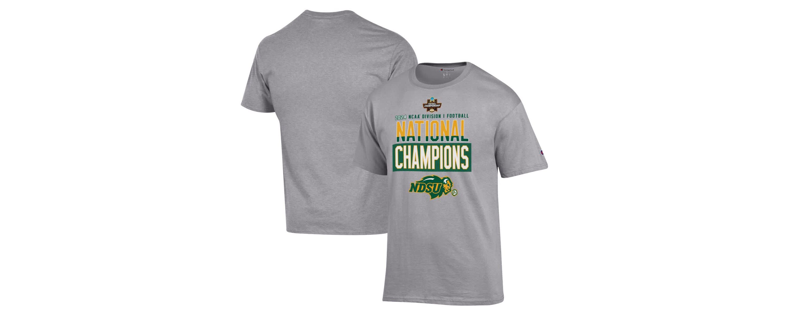 NCAA NDSU Bison 2024 NCAA FCS Football National s Locker Room T-Shirt