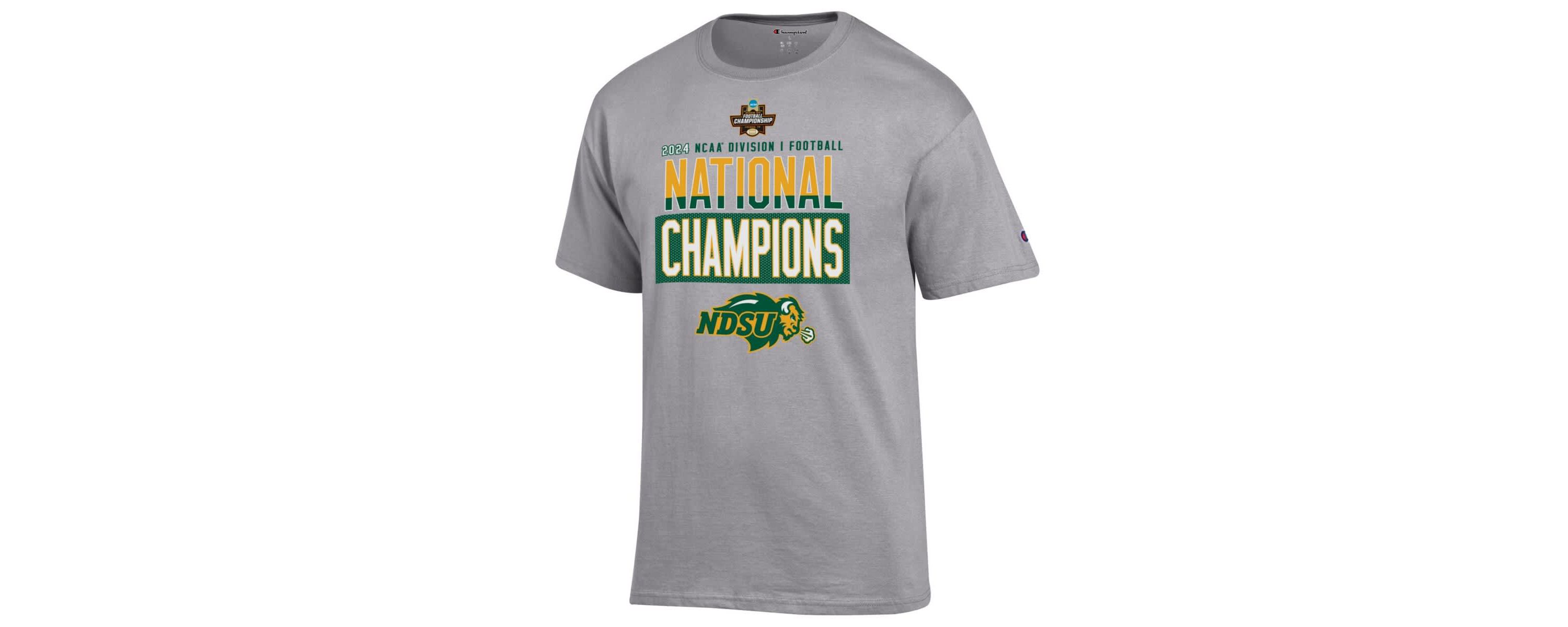 NCAA NDSU Bison 2024 NCAA FCS Football National s Locker Room T-Shirt