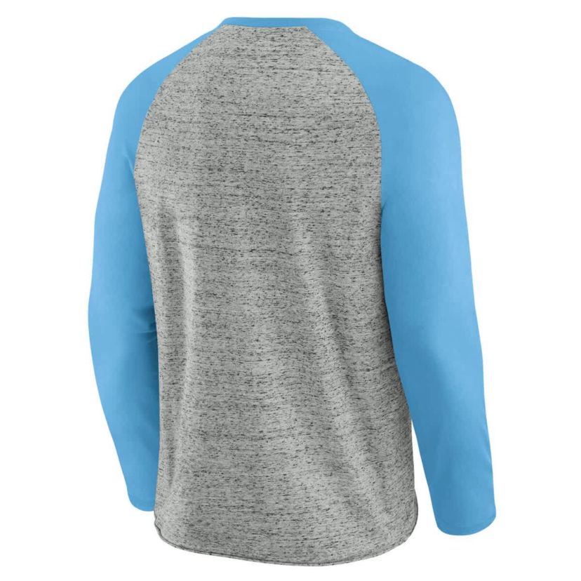 MLB St. Louis Cardinals Raw Edge Raglan Long Sleeve Baseball T-Shirt