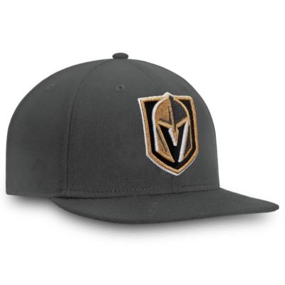 Men's NHL Fanatics Vegas Golden Knights Core Fitted Hat, Grey, 7