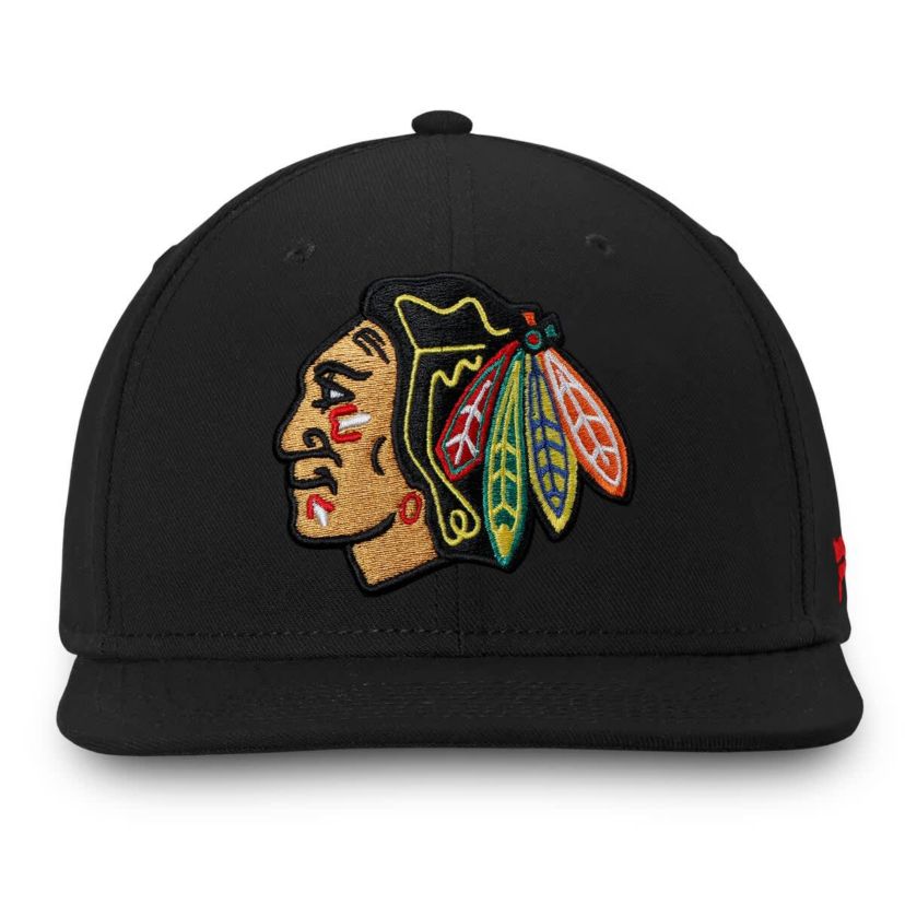 NHL Fanatics Chicago Blackhawks Core Fitted Hat