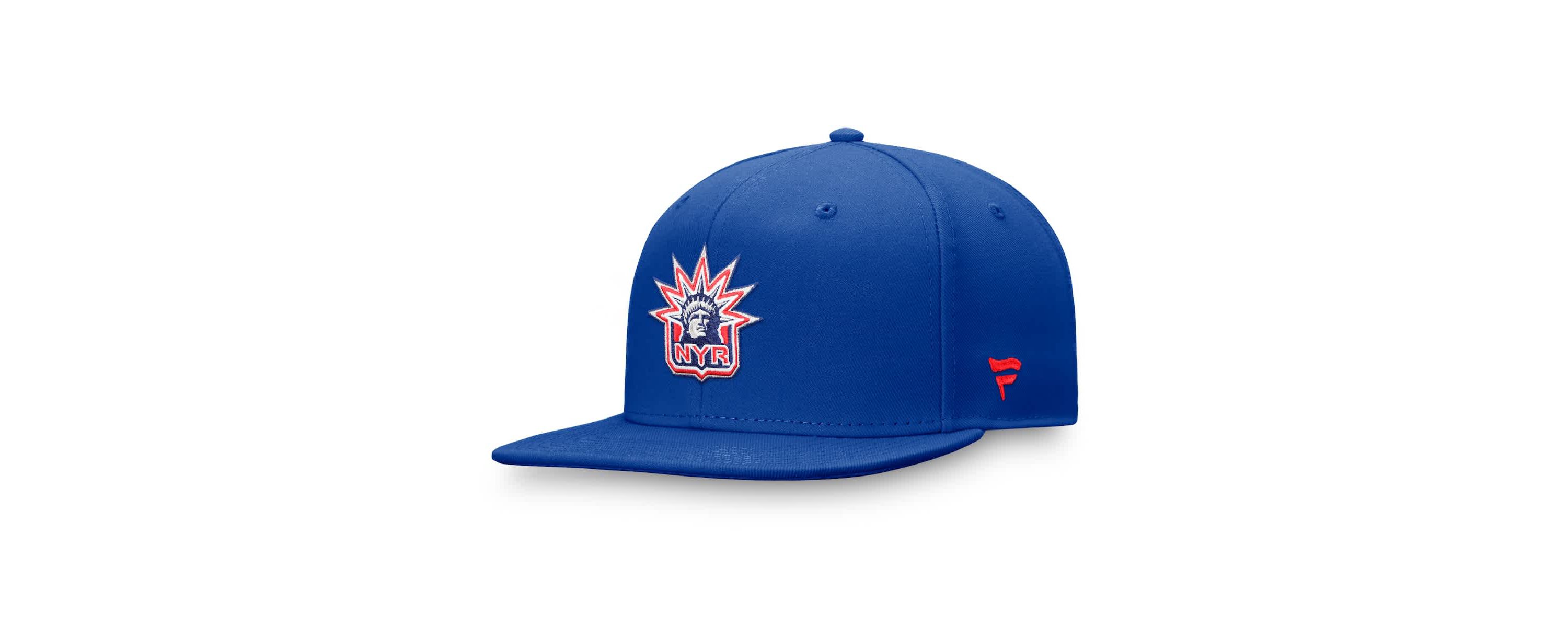NHL Fanatics New York Rangers Team Logo Fitted Hat
