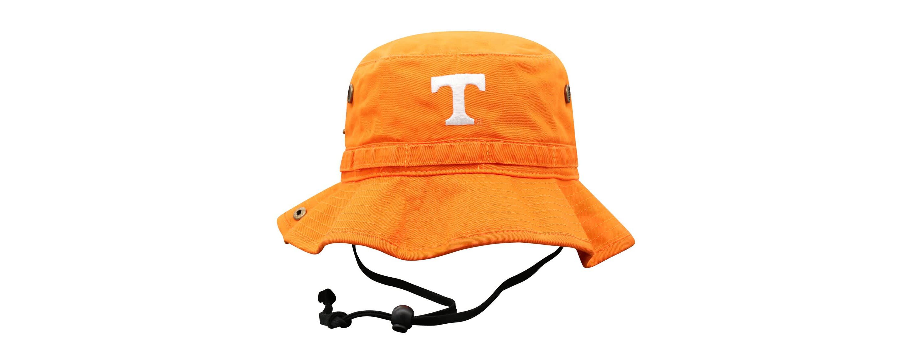 NCAA Light Tennessee Volunteers Angler Washed Bucket Hat