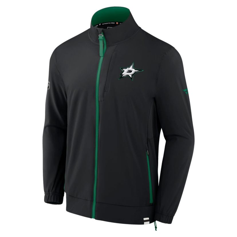 NHL Fanatics Dallas Stars Authentic Pro Rink Coaches Full-Zip Jacket