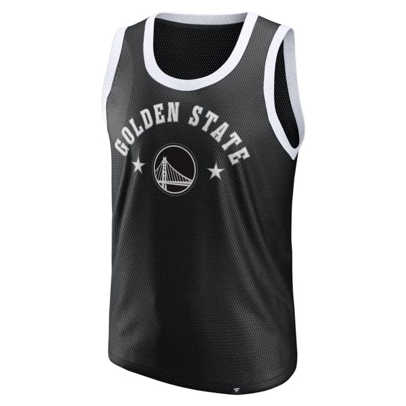 NBA Fanatics Golden State Warriors Mesh Tank Top
