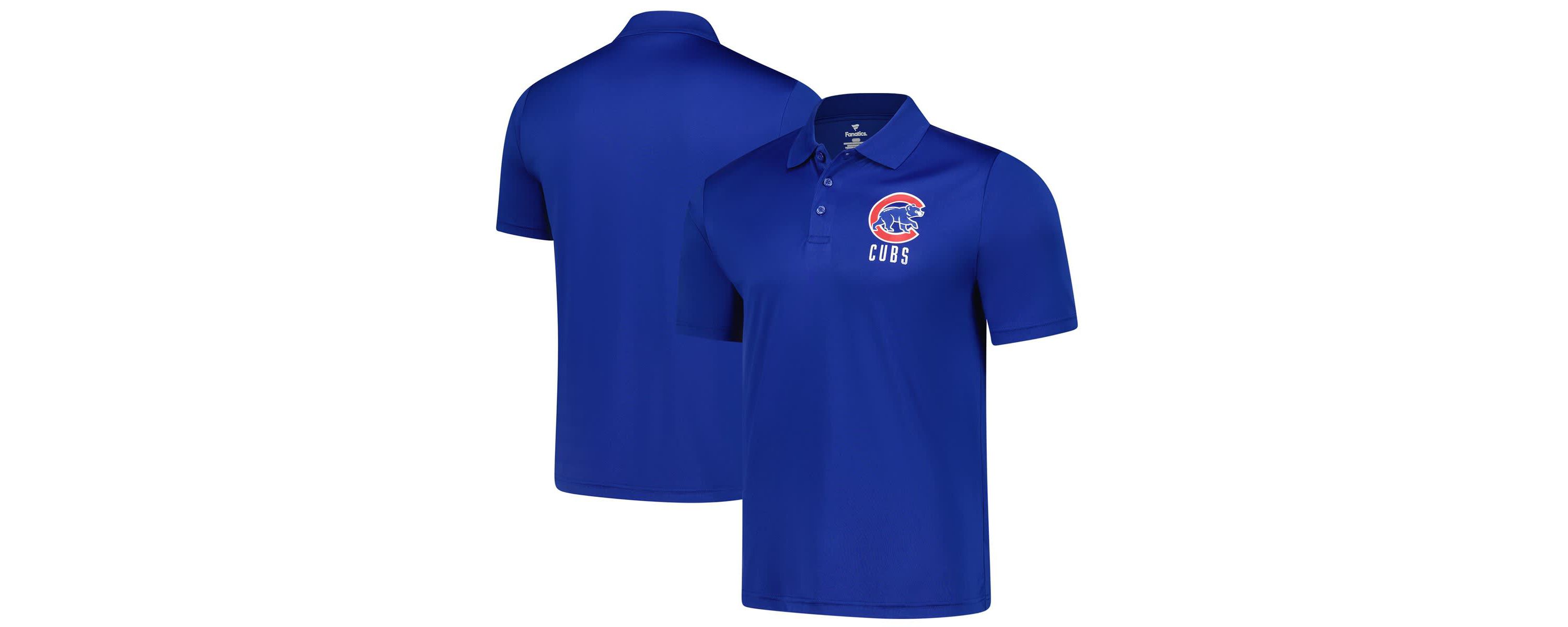 MLB Fanatics Chicago Cubs Team Logo Polo
