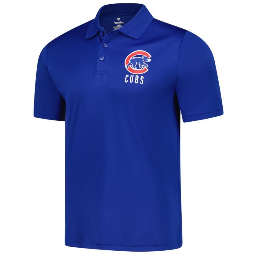 MLB Fanatics Chicago Cubs Team Logo Polo