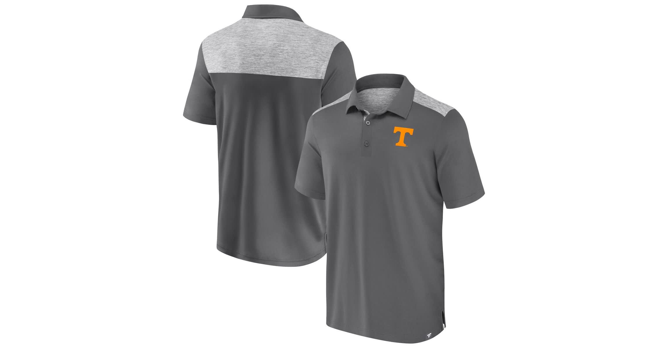 NCAA Fanatics Tennessee Volunteers Iconic Brushed Blocked Polo
