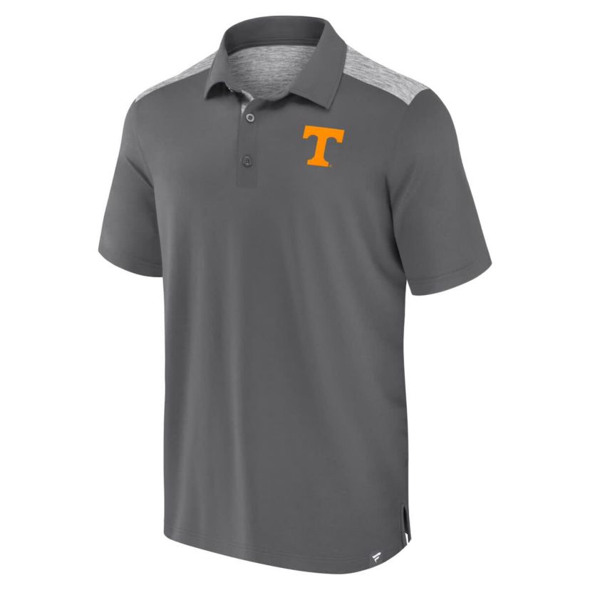 NCAA Fanatics Tennessee Volunteers Iconic Brushed Blocked Polo