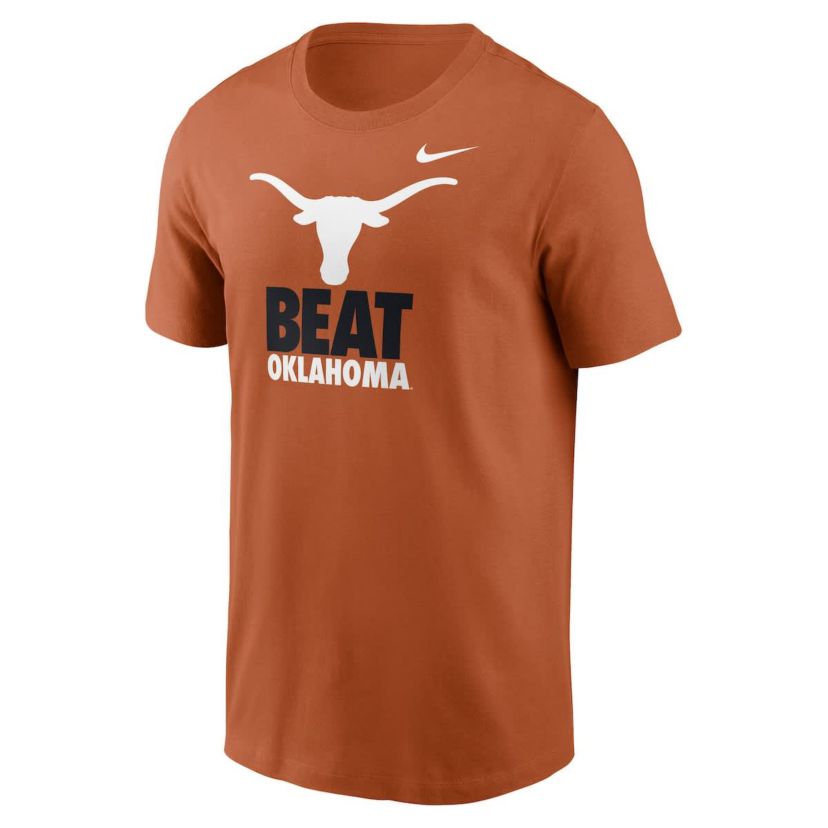 NCAA Nike Texas Texas Longhorns Rivalry T-Shirt
