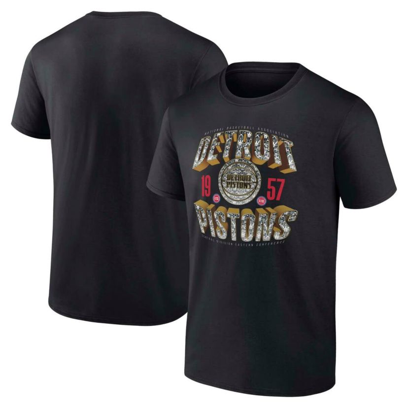 NBA Fanatics Detroit Pistons Quick Strides T-Shirt