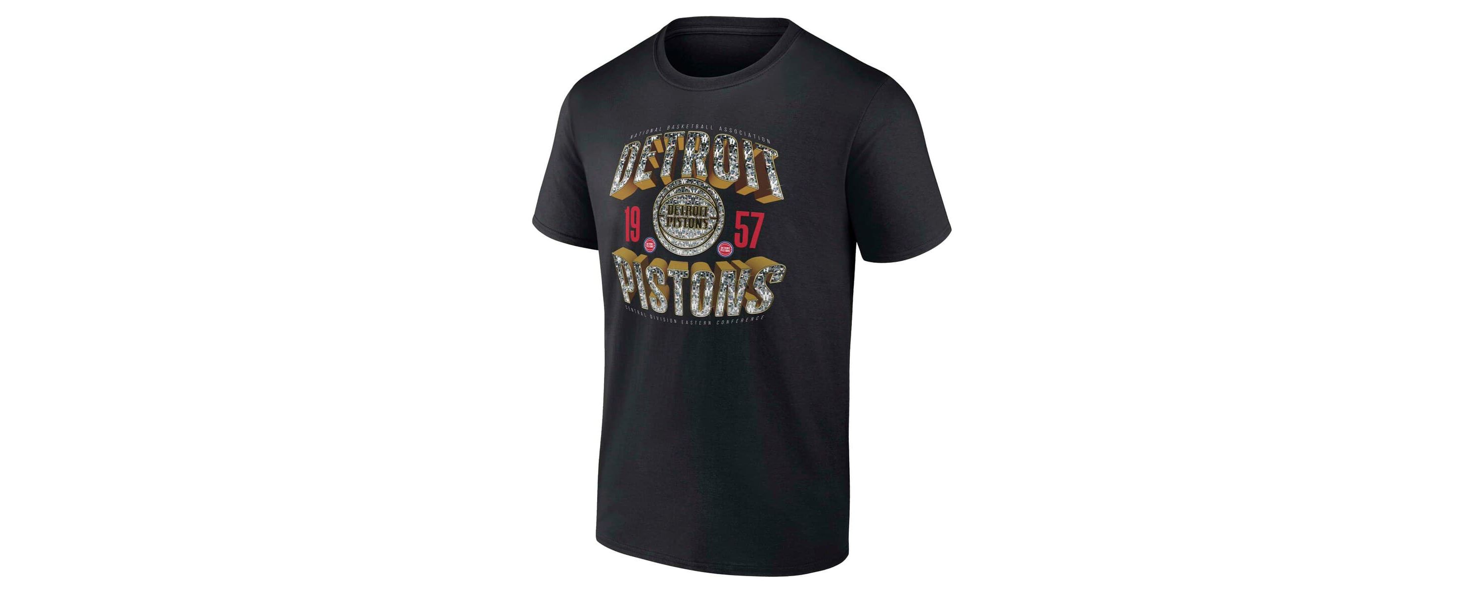 NBA Fanatics Detroit Pistons Quick Strides T-Shirt