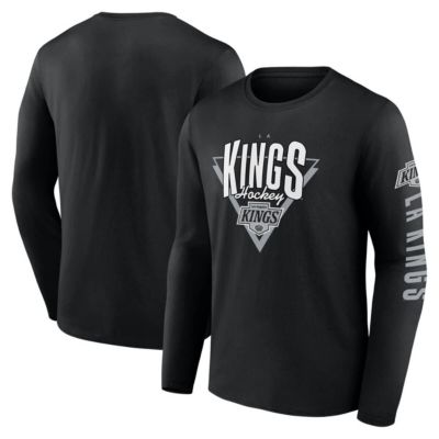 Men's NHL Fanatics Los Angeles Kings Headline Long Sleeve T-Shirt, Black, Small