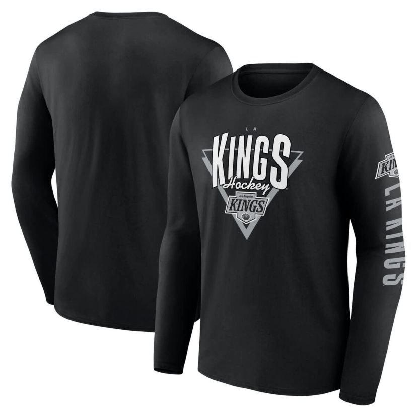 NHL Fanatics Los Angeles Kings Headline Long Sleeve T-Shirt