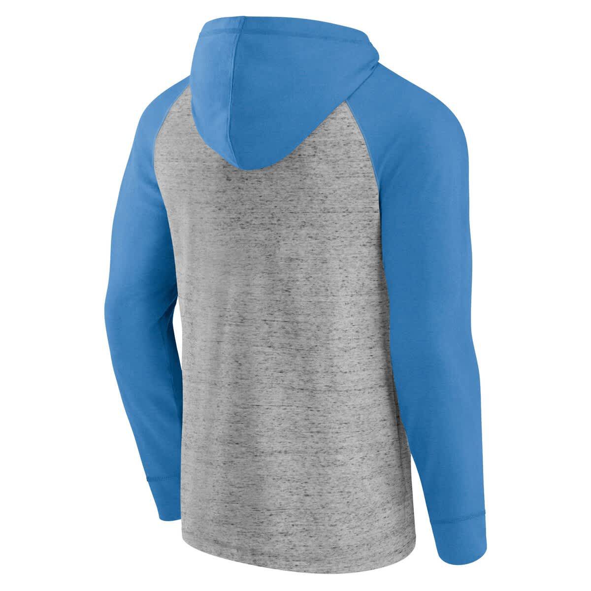 MLB Fanatics Los Angeles Dodgers Single Play Speckled Lightweight Pullover Hoodie