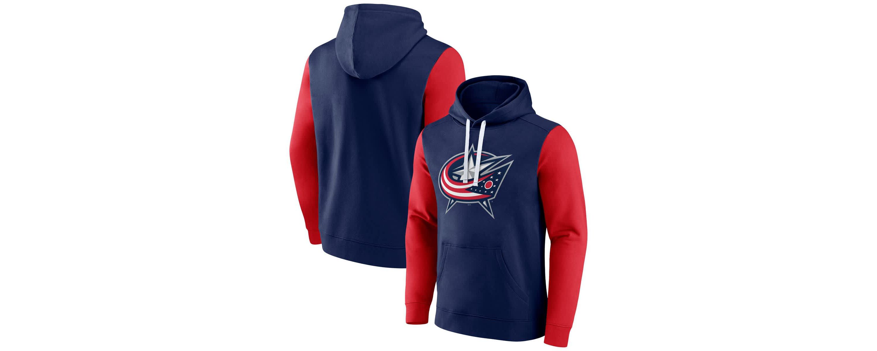 NHL Fanatics Columbus Jackets Team Pullover Hoodie