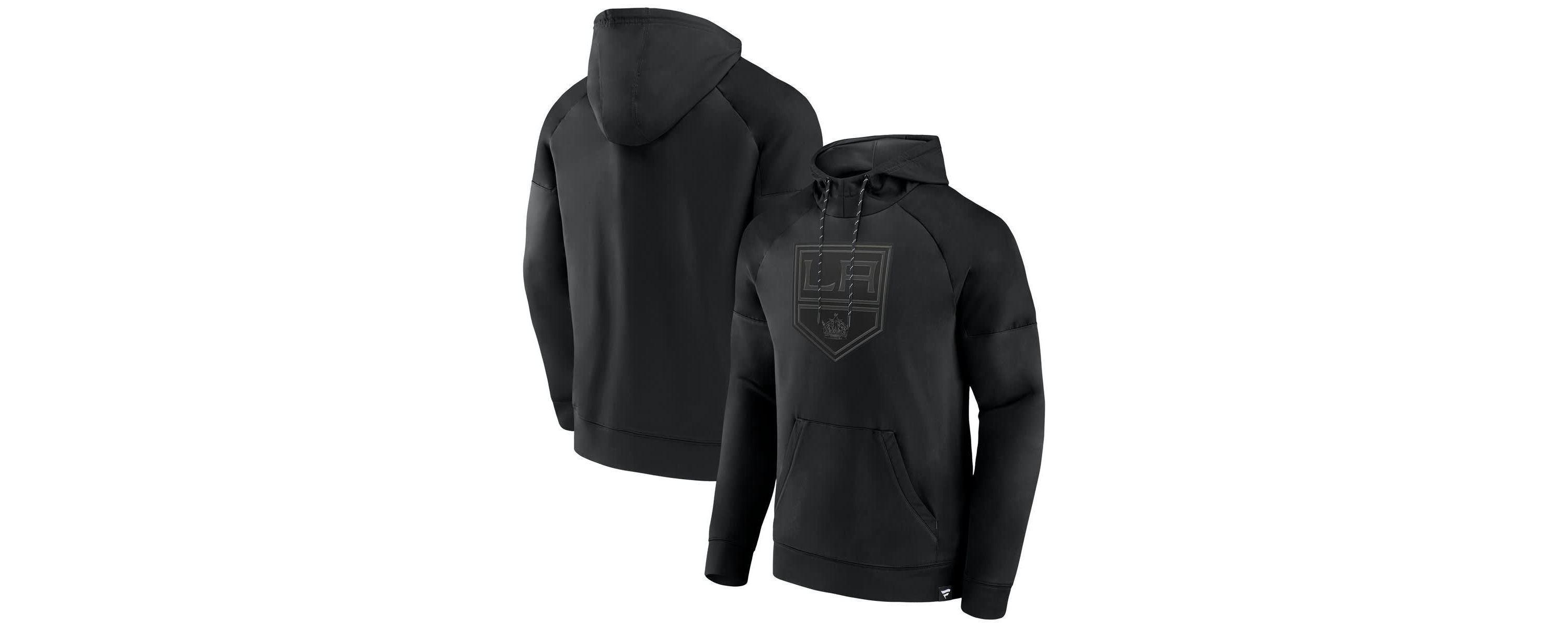 NHL Fanatics Los Angeles Kings Ice Defender Raglan Pullover Hoodie