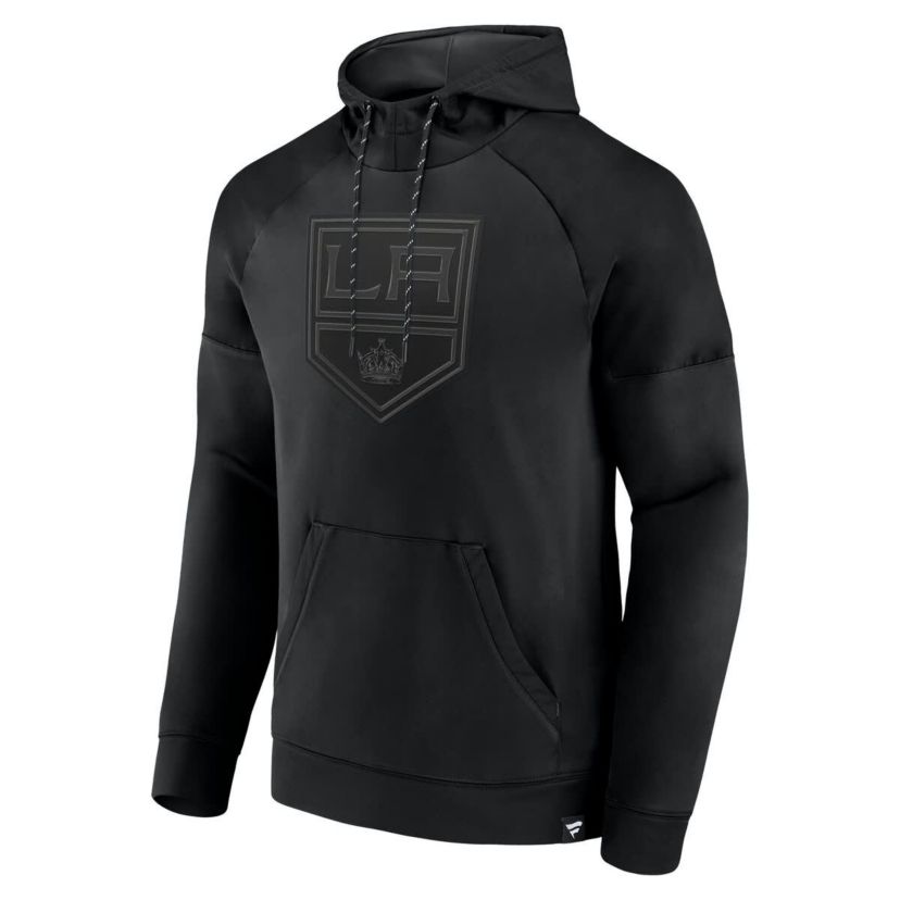 NHL Fanatics Los Angeles Kings Ice Defender Raglan Pullover Hoodie