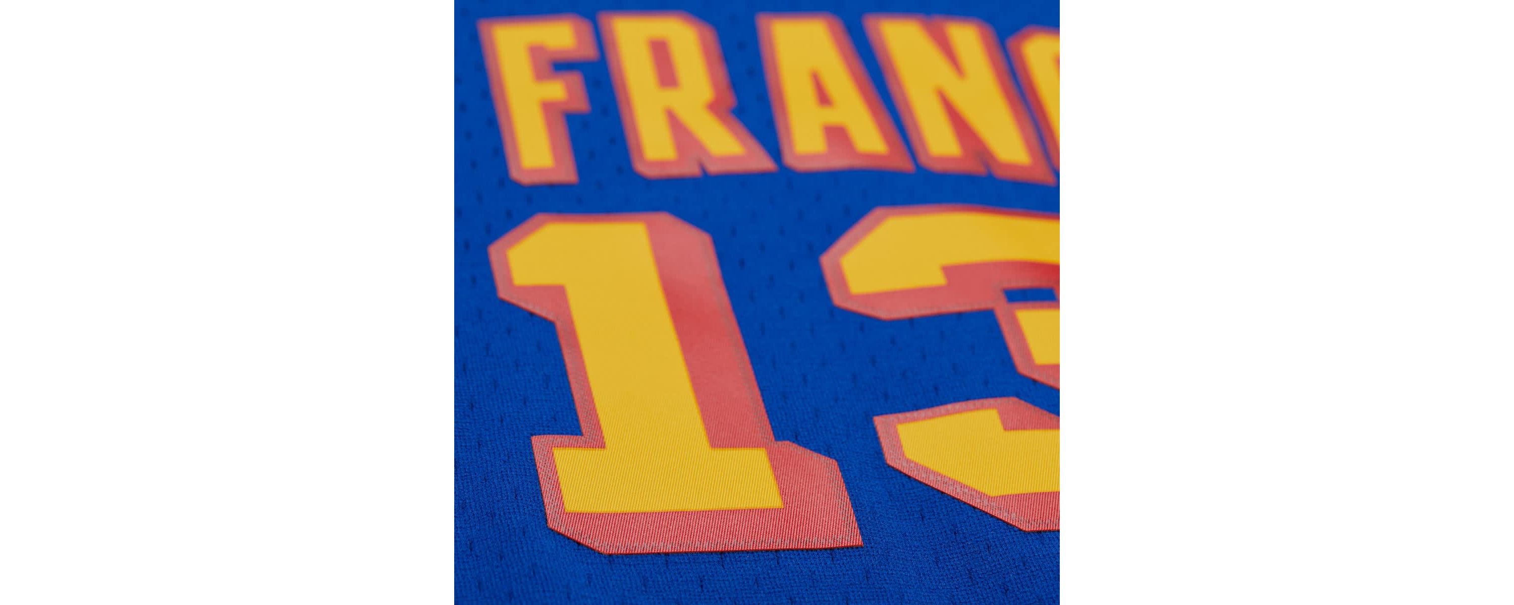 Hardwood Classic Teams Wilt Chamberlain San Francisco Warriors Hardwood Classics 1963/64 Swingman Jersey