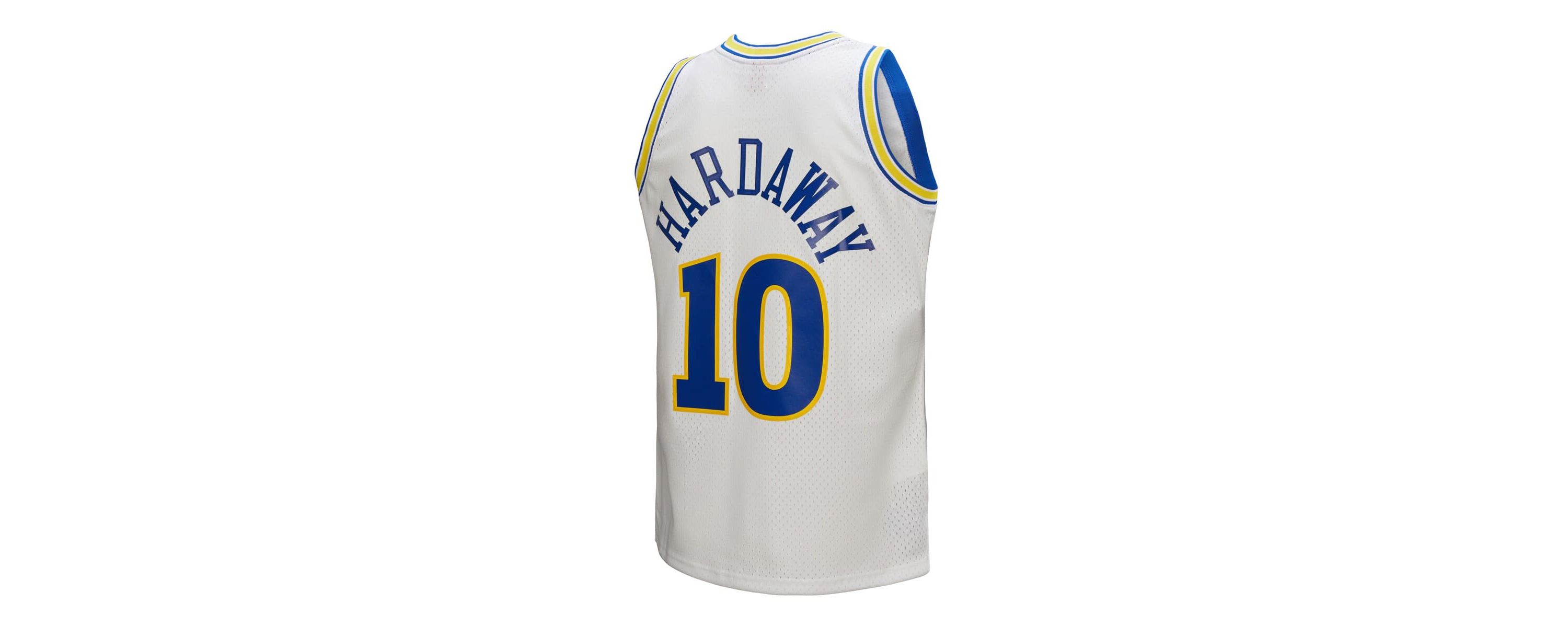 NBA Tim Hardaway Golden State Warriors Hardwood Classics 1990/91 Swingman Jersey